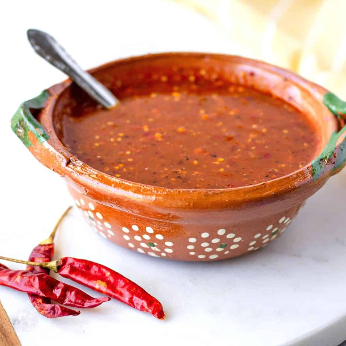Chile de Arbol Salsa Recipe